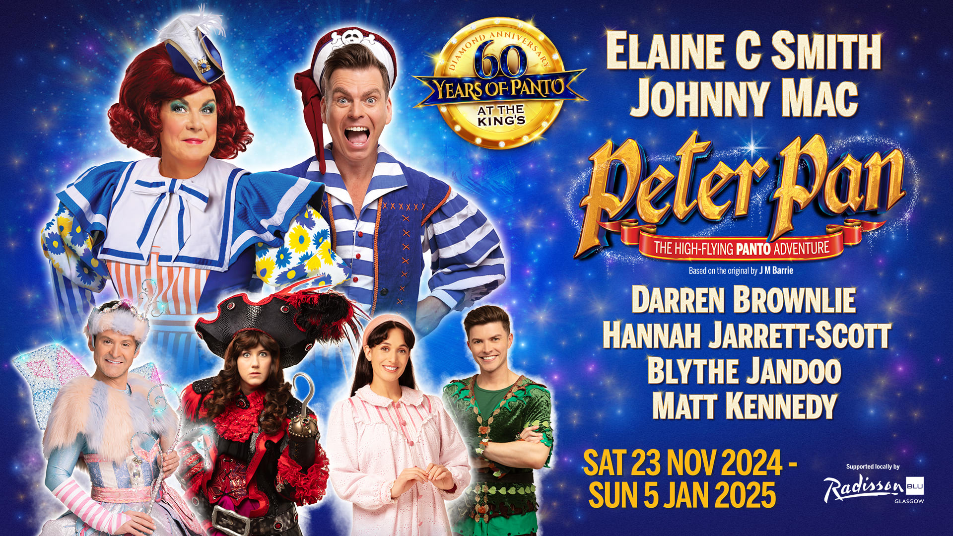 Peter Pan Tickets King's Theatre, Glasgow in Glasgow ATG Tickets